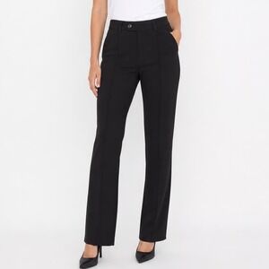 Flirtatious Young Contemporary Black Dress Pants Mens Size Medium Straight Leg